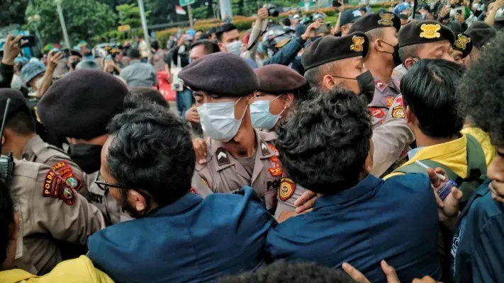 Mahasiswa Trisakti Demo ke Istana, Bawa Tiga Tuntutan Rakyat