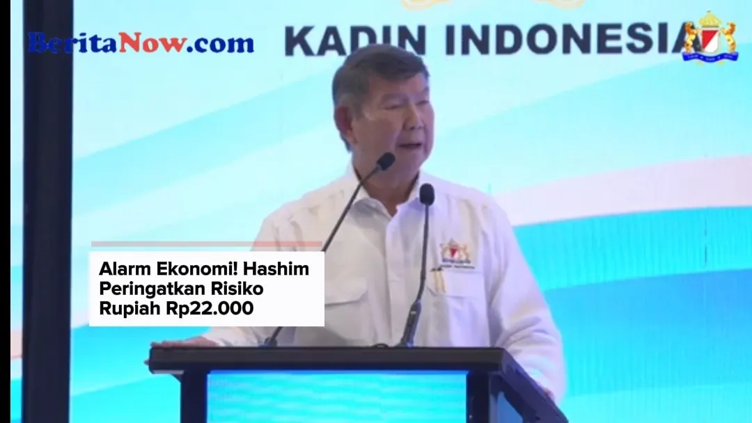 Alarm Ekonomi! Hashim Peringatkan Risiko Rupiah Rp22.000