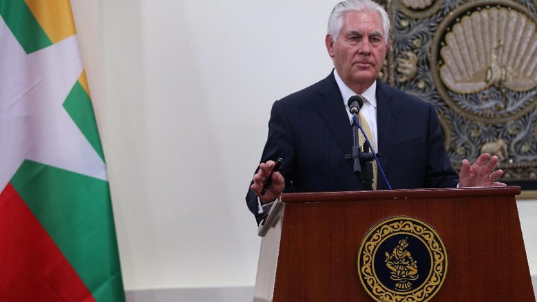 Menlu AS: Sanksi untuk Myanmar Tak Akan Selesaikan Krisis Rohingya