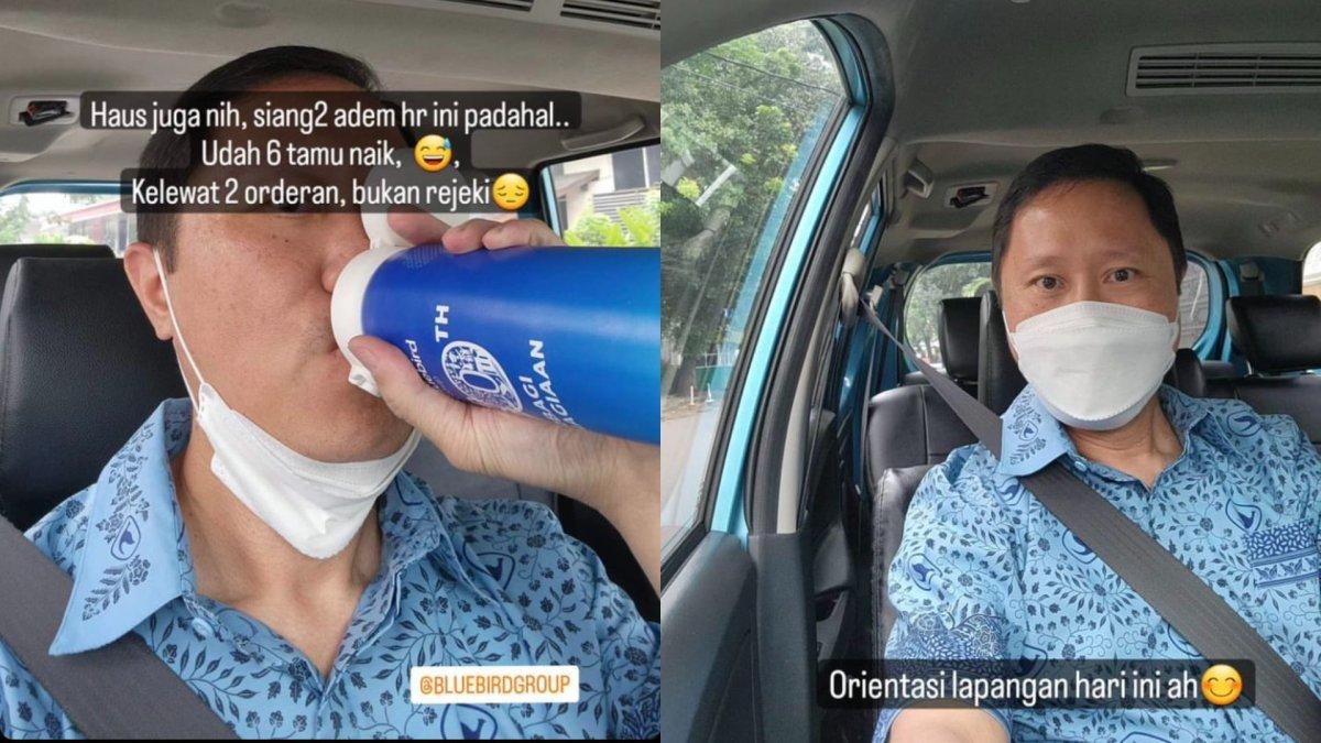 Video Viral: Bos Blue Bird Menyamar Sebagai Sopir Taksi, Ternyata Kelewat 2 Orderan