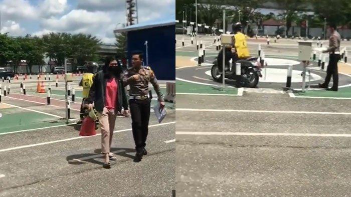 Video Viral: Ibu-ibu Mengamuk Ke Polisi karena Anaknya Gagal Ujian SIM C