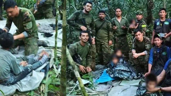 Keajaiban di Hutan Amazon 4 Anak Korban Pesawat Jatuh Bertahan Selama 40 Hari