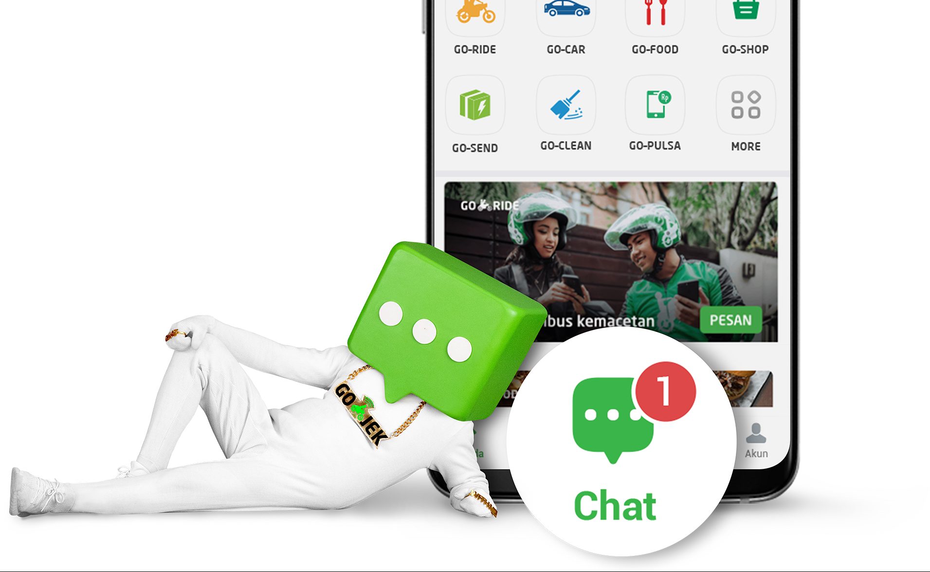 Cara Chat di Aplikasi Gojek