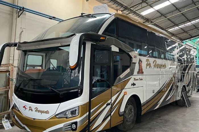 Armada Baru Bus PO Haryanto Pakai Karoseri Gunung Mas