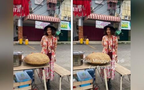 Viral di Medsos: Kisah Sukses Penjual Ketupat Cantik di Bekasi yang Meraih Popularitas Berkat Gaya Tampilan yang Stylish