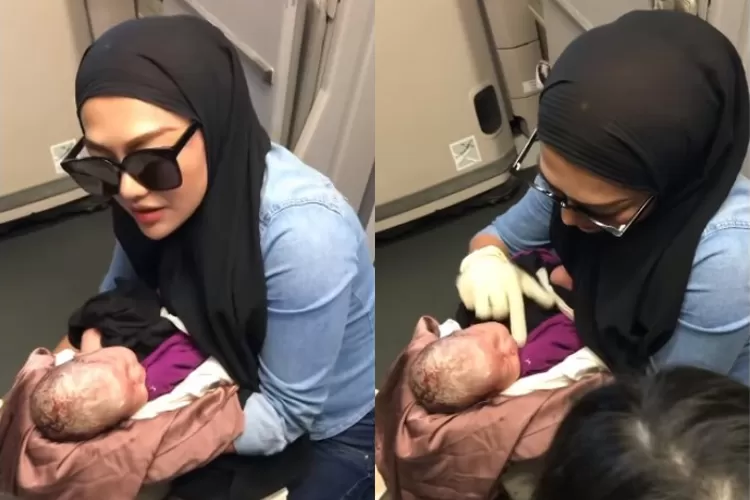 Detik-detik Menegangkan! Penumpang Bantu Ibu Hamil Melahirkan di Dalam Pesawat