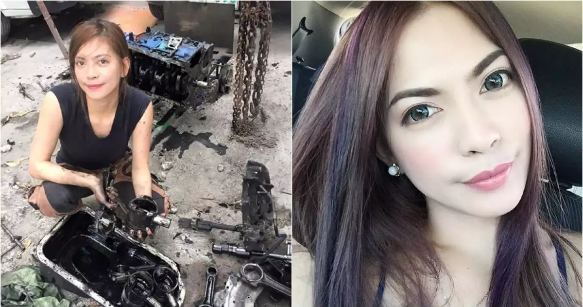 Kisah Tantin Legaspi Meneses Dijuluki Montir Terseksi