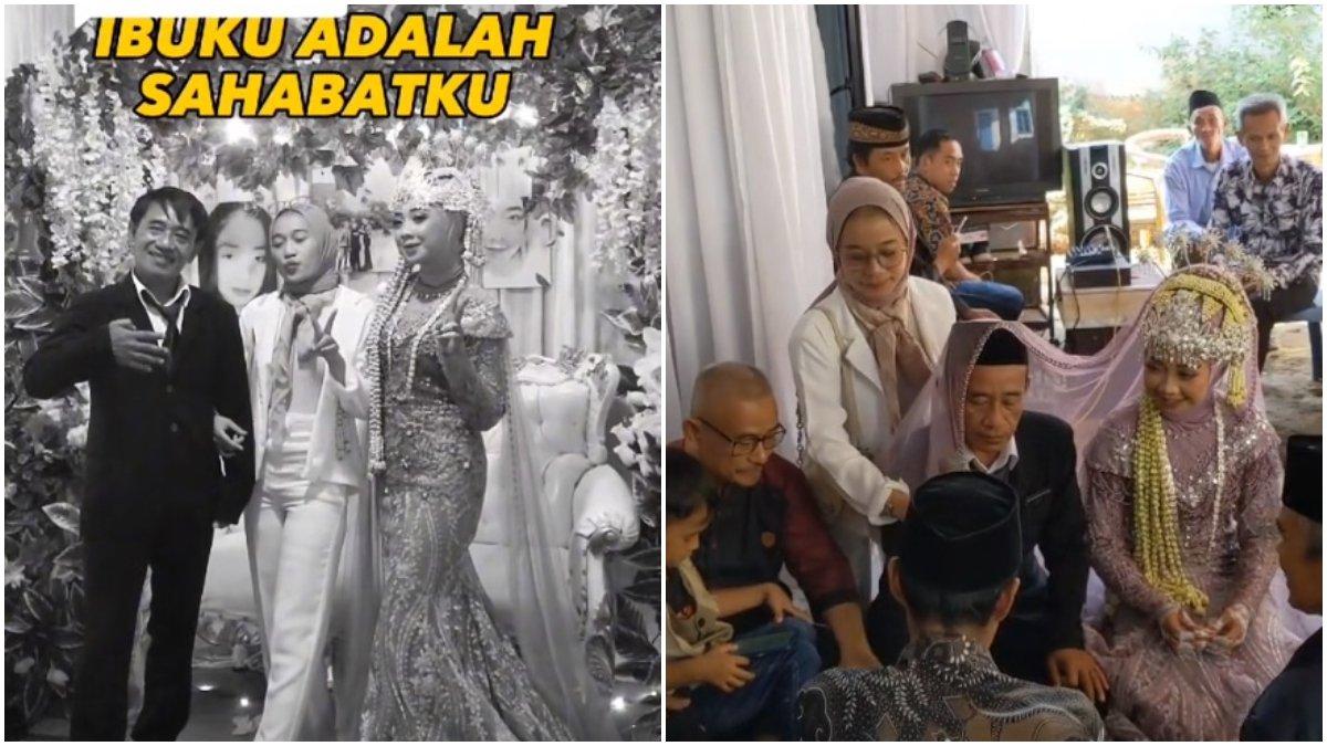Viral Pernikahan Selisih Usia 34 Tahun di Bandung, Mempelai Wanita Teman Anak Si Pria