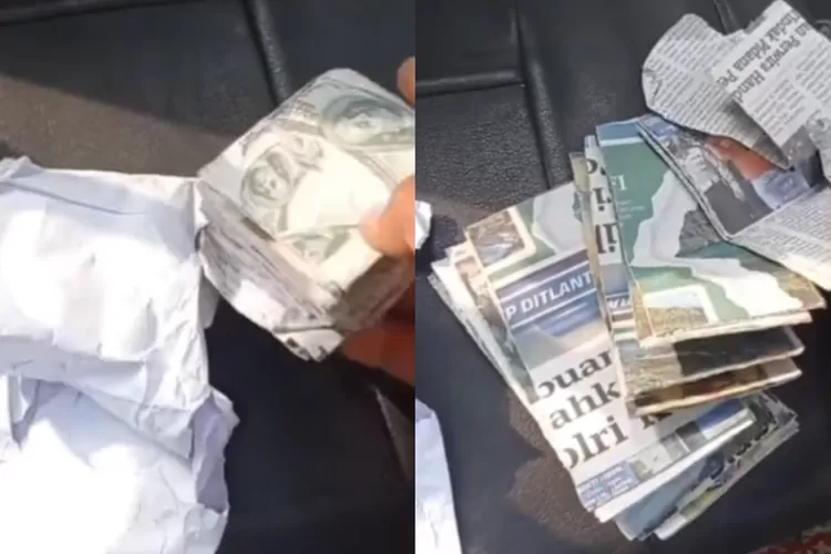 Viral Tukang Becak Kena Prank Dikasih Amplop Isinya Potongan Koran