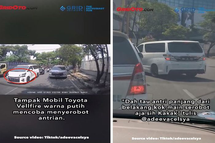 Pemilik Toyota Vellfire Putih Beri Klarifikasi setelah Disebut Serobot Antrean Masuk Mall di Surabaya