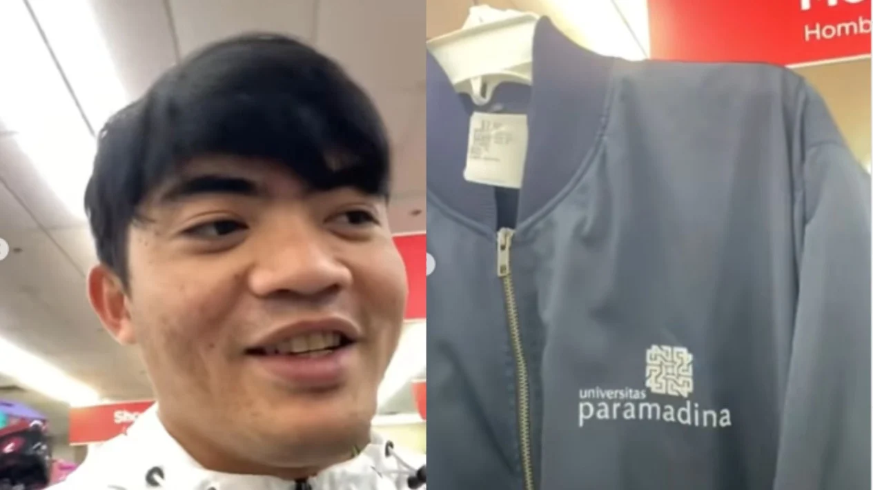 WNI Temukan Jaket Universitas Paramadina yang Dijual 7 Dolar ketika Thrifting di AS