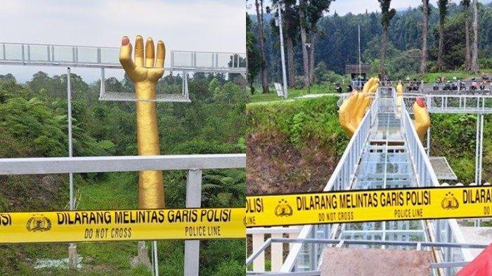Jembatan Kaca The Geong Limpakumus Banyumas Pecah, 4 Orang Jatuh: 1 Meninggal Dunia