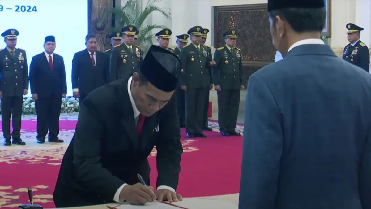 Presiden Jokowi Melantik Menteri Pertanian dan KSAD Hari ini