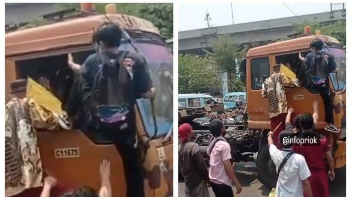 Viral Video Sopir Truk Dipukuli Oleh Rombongan Pengantar Jenazah Setelah Tabrak Pengendara