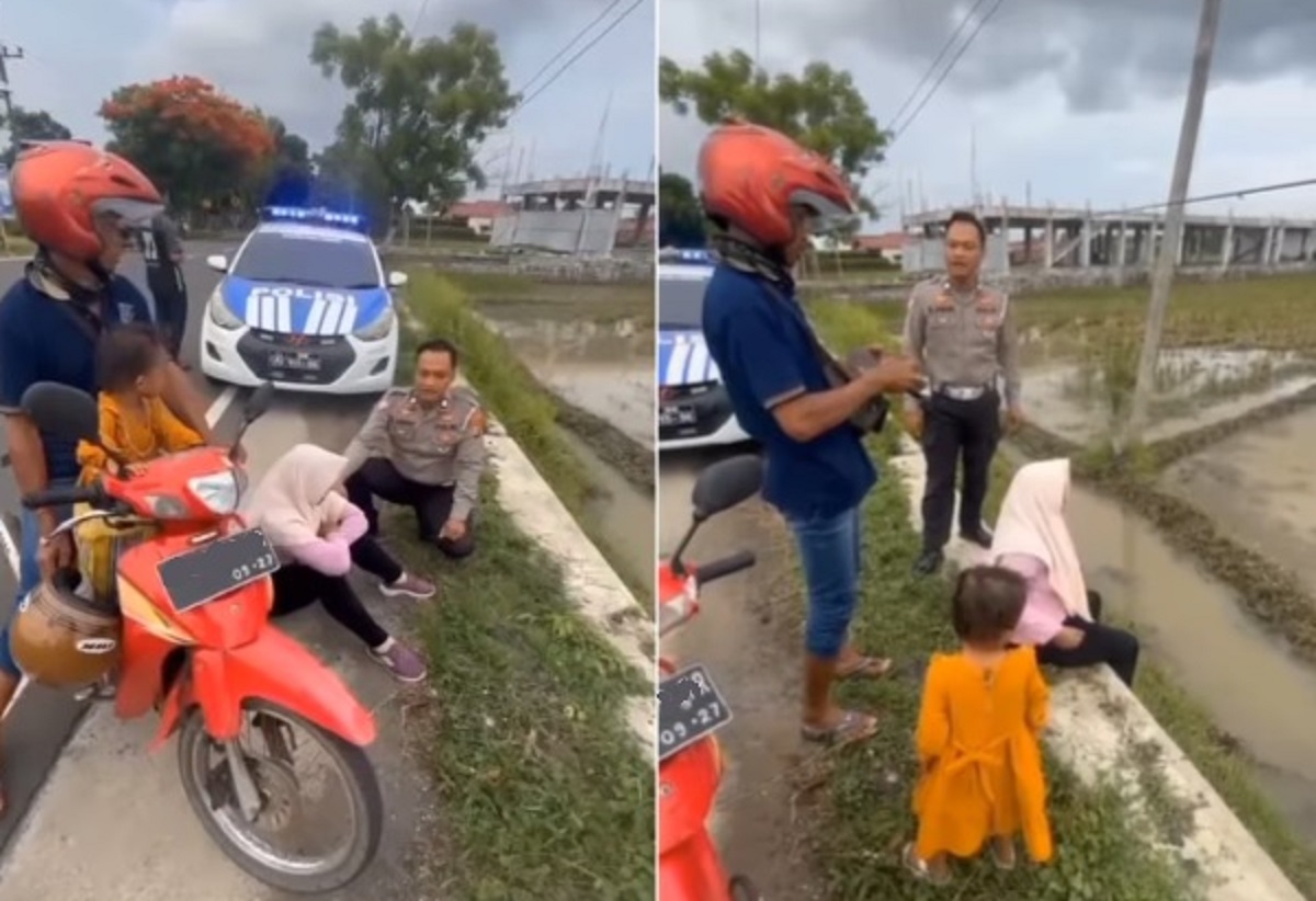 Viral Gara-gara Belikan Motor Salah Warna, Istri Sampe Ngambek di Pinggir Jalan