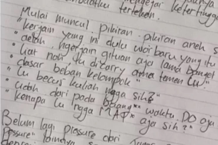 Begini Isi Surat Wasiat Mahasiswi Universitas Brawijaya yang Diduga Lompat dari Lantai 12