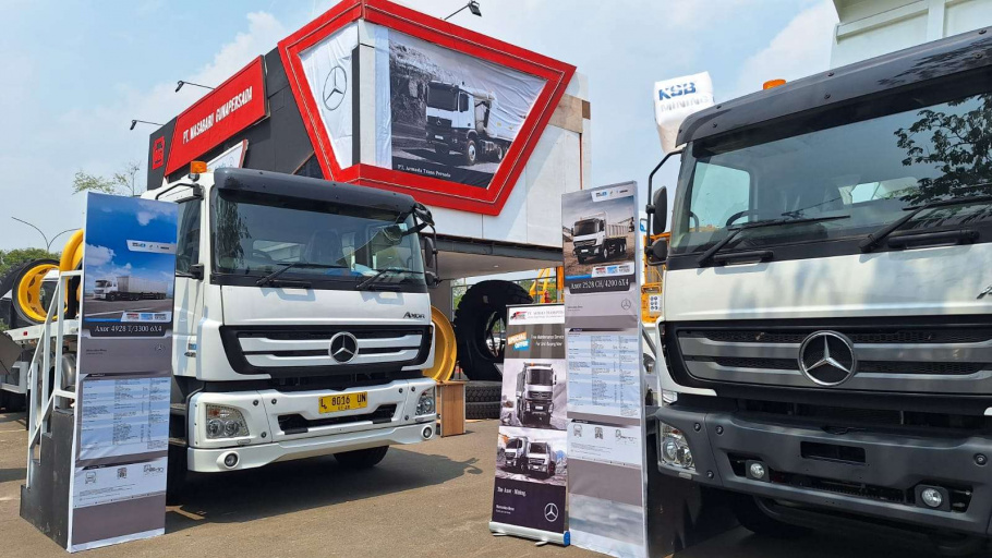 Libur Nataru 2024 Mercedes-Benz Buka 8 Posko Siaga Truk