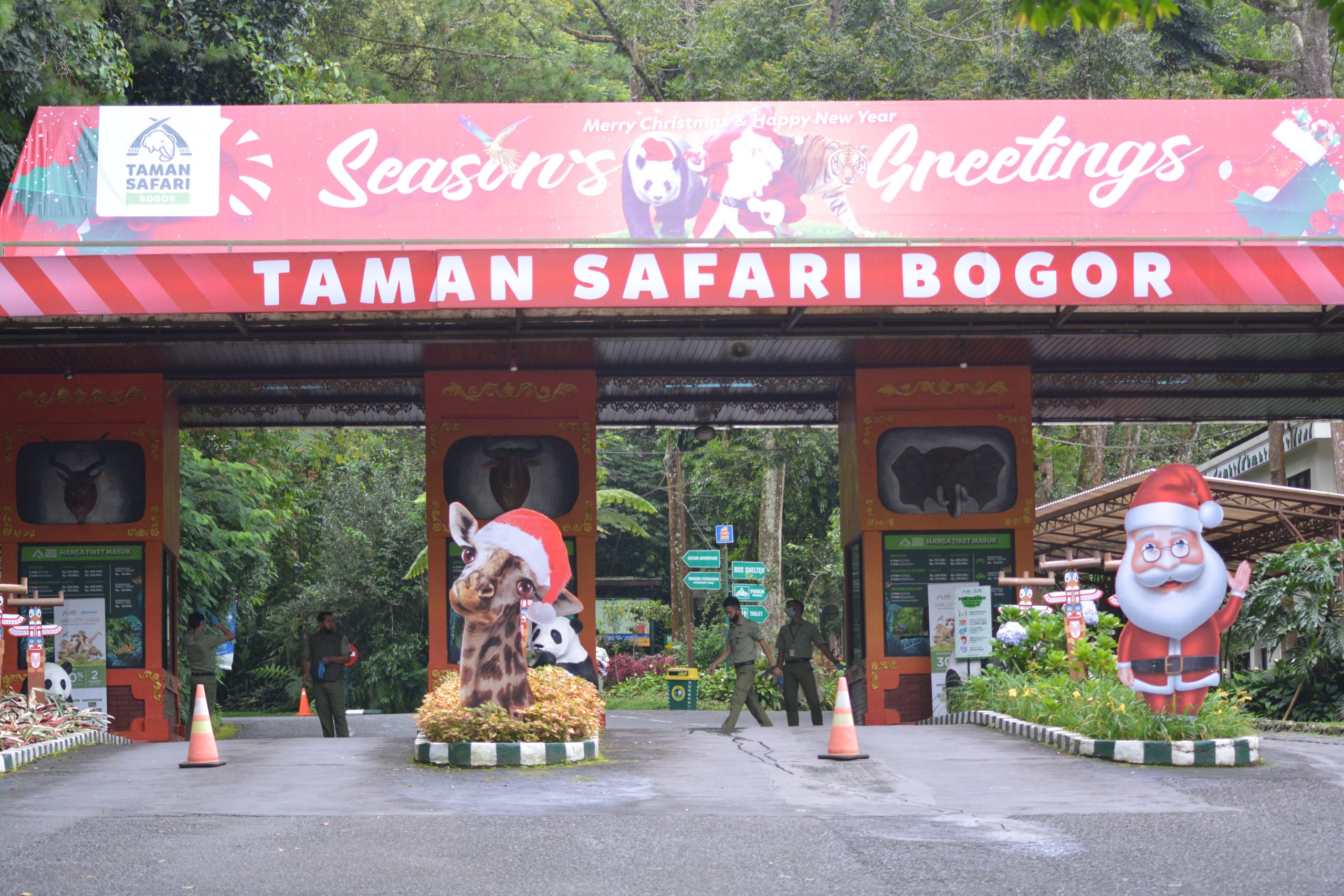 Harga Tiket Taman Safari dan Prigen Selama Natal dan Tahun Baru 2024