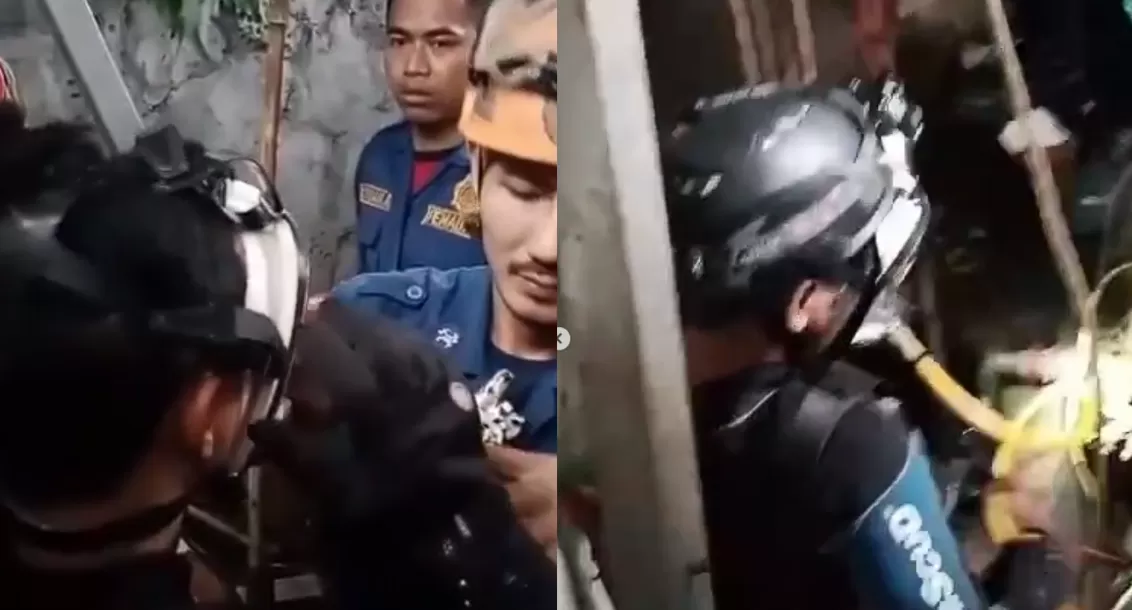 VIRAL Petugas Damkar Depok Cari iPhone 14 Pro Max Tercebur ke Sumur Pakai Alat Senilai Rp200 Juta