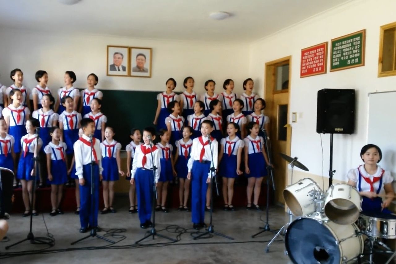 VIRAL Anak-anak di Sekolah Korea Utara lancar Nyanyikan Lagu Halo-halo Bandnung