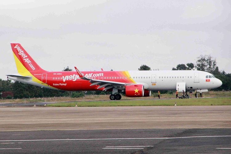 Pesawat Vietjet Air salah Masuk Taxiway Bikin Bandara Jepang Panik
