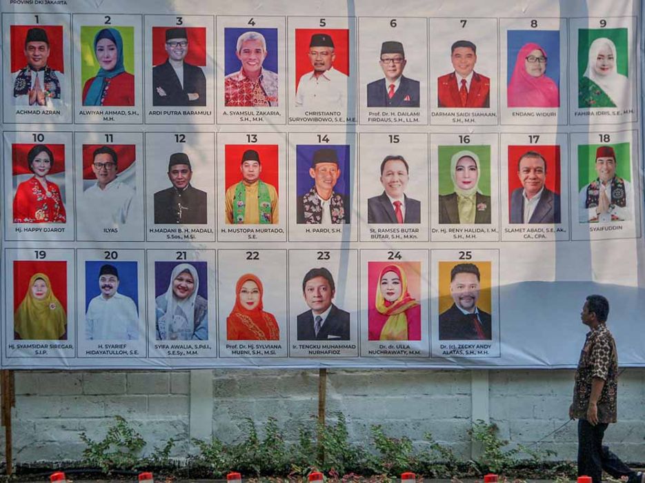 Daftar 25 Calon Anggota DPD RI Daerah Pemilihan Provinsi DKI Jakarta di Pemilu 2024