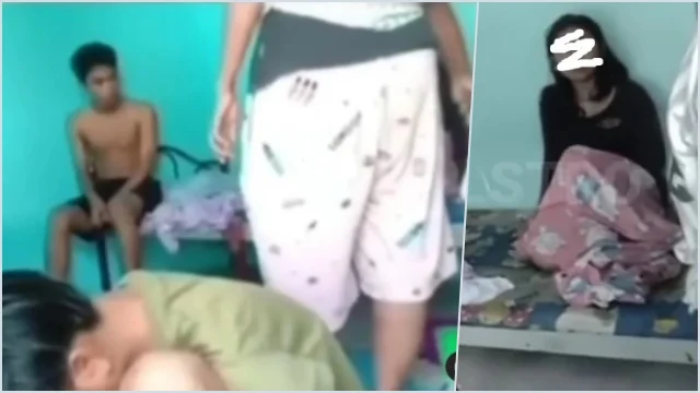 VIRAL Aksi Seorang Ibu Gerebek Anak Perempuannya Bersama 3 Cowok di Kamar Kos