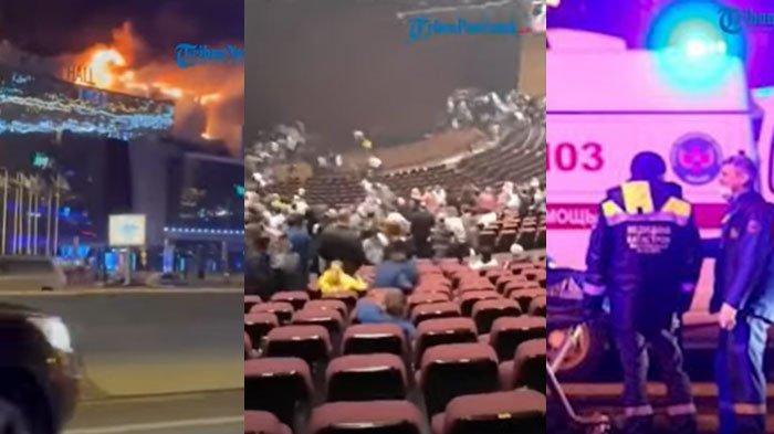 Para Pengunjung Konser di Moskow Ditembaki Militan ISIS Tewaskan 133 Orang