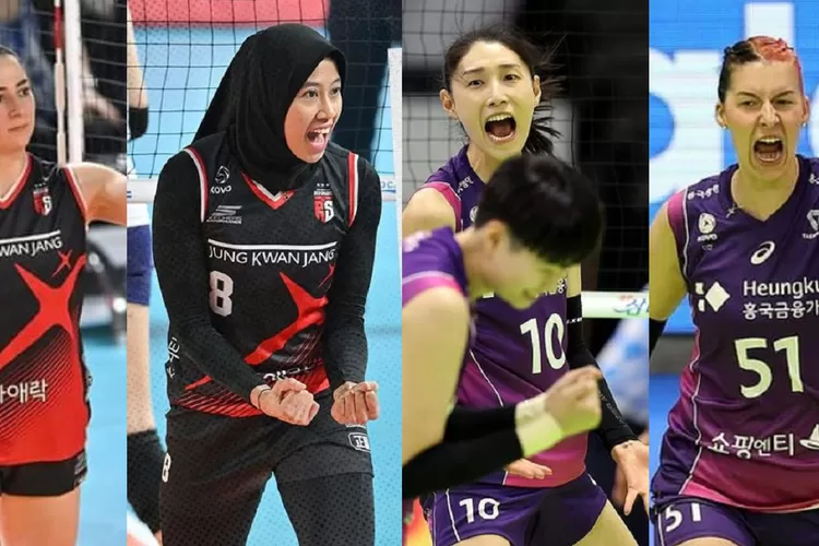 Jadwal Siaran Langsung Pink Spiders vs Red Sparks: Penentuan Leg Ketiga Playoff Liga Voli Korea