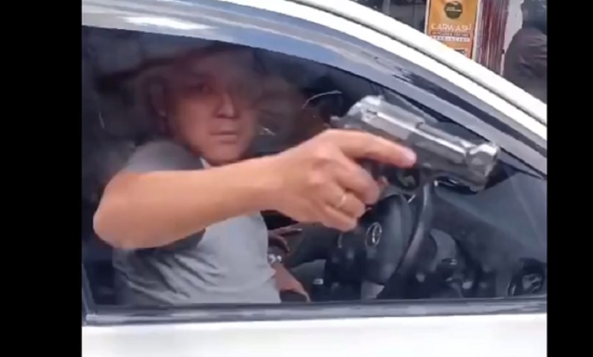 Pria 'Koboi' Todong Pistol ke Mobil di Jaksel Ditangkap Polisi