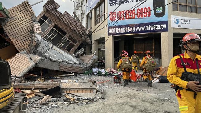 Update Gempa Dahsyat Taiwan: 9 Korban Tewas dan 100 Lebih Luka-luka
