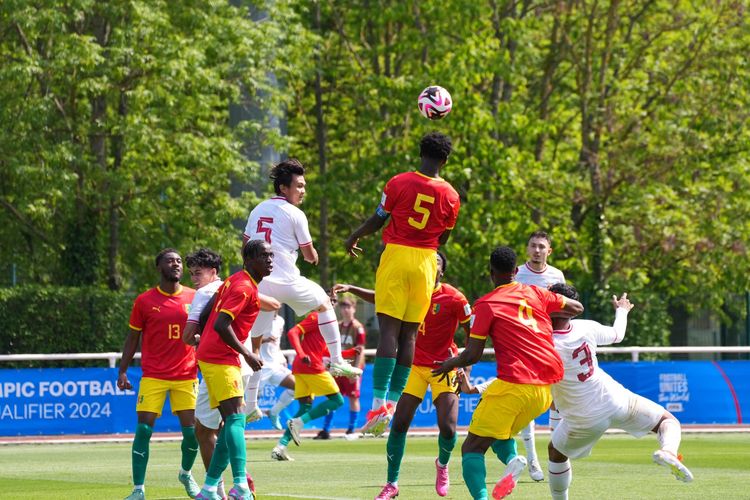 Shin Tae Yong dapat Kartu Merah, Guinea Lolos ke Olimpiade Paris 2024