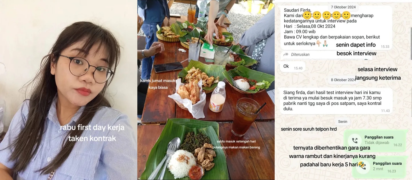 Viral, Kisah Wanita Baru Diterima Kerja 5 Hari dan Dipecat dengan Alasan yang Mengejutkan