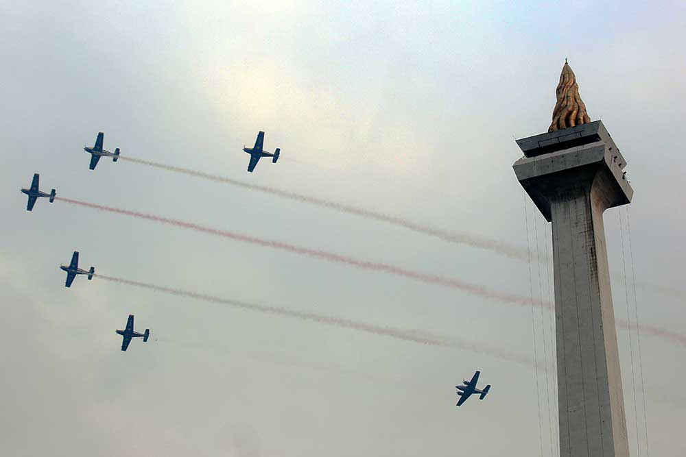 Perayaan HUT ke-79 TNI 2024 di Monas Hari Ini