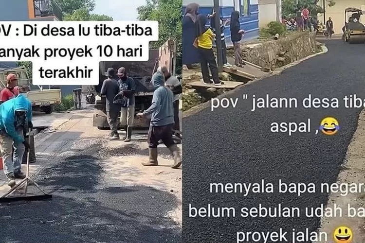 VIRAL Perbaikan Jalan Serentak di Beberapa Desa, Diduga Para Kades Panik Karena Penyalahgunaan Anggaran
