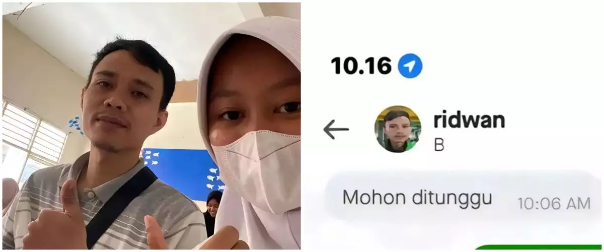 Driver Ojol Unik Ini Ambil Raport Customer di Sekolah, Jadi Sorotan