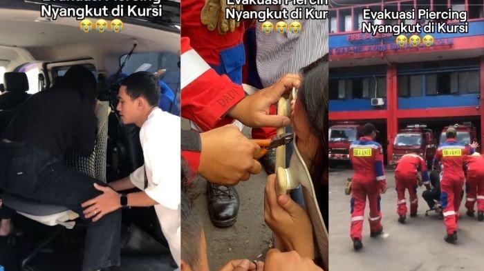 Viral Piercing di Hidung Wanita ini Nyangkut di Kursi