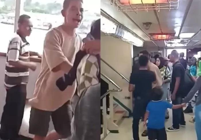 Viral Pria Nangis Histeris, Panik Usai Sadar Terbawa Kapal Tujuan Ambon Minta Putar Balik
