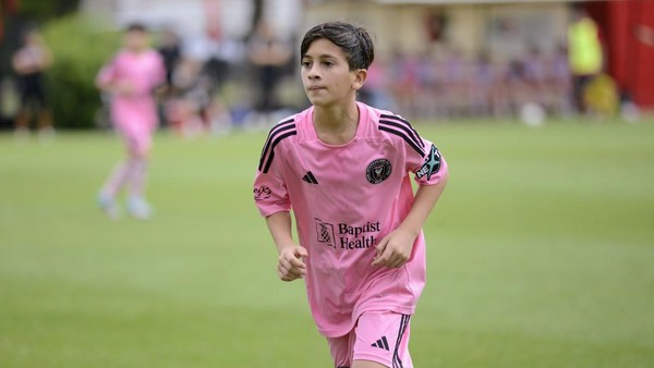 Anak Lionel Messi Cetak 11 Gol Bersama Inter Miami U-13