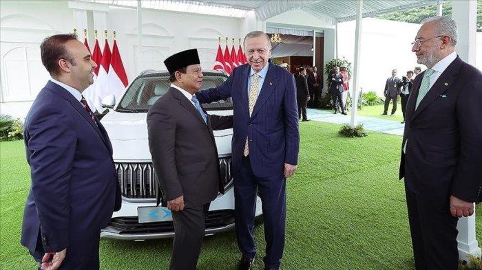 Presiden Prabowo Dapat Hadiah Mobil Listrik TOGG T10X dari Presiden Turki Erdogan