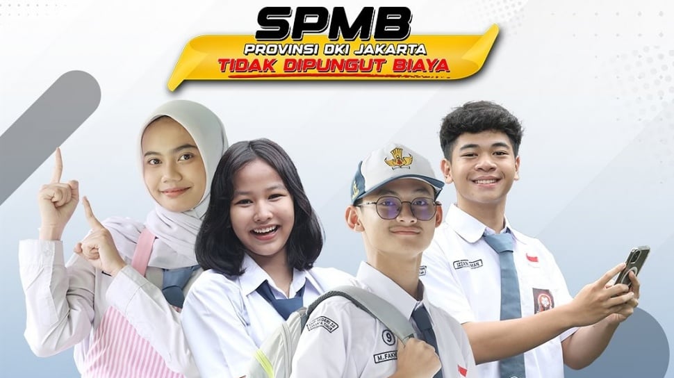 Jadwal SPMB SD SMP SMA 2025 di Jakarta