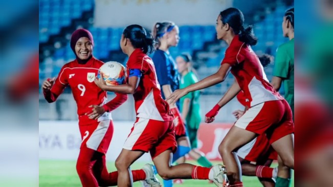 Timnas Putri Indonesia Pesta Gol Lawan Turkmenistan di Kualifikasi Piala Asia Wanita U20 2026