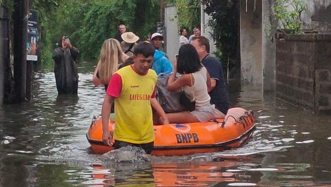 Bali Diterjang Banjir Besar, Dua Warga Dilaporkan Meninggal Dunia