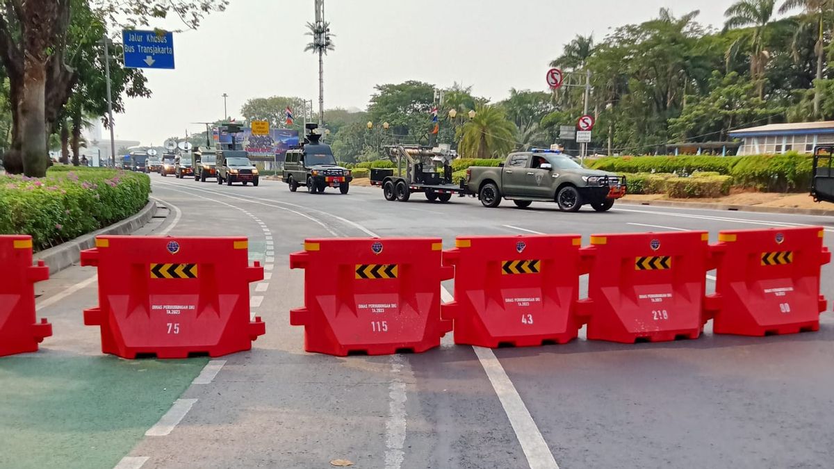 Lokasi Parkir HUT ke-80 TNI di Monas