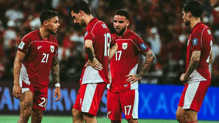 Update Ranking FIFA Timnas Indonesia Turun ke Posisi 122, Disalip Malaysia