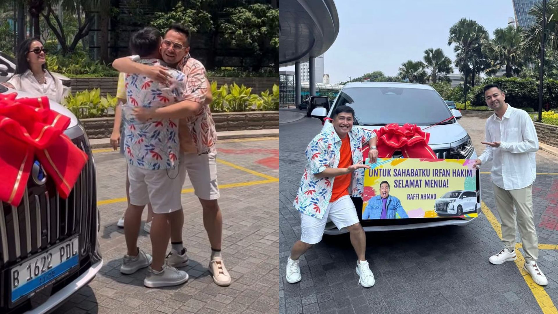Ultah ke 50 Irfan Hakim dapat Hadiah Mobil dari Raffi Ahmad