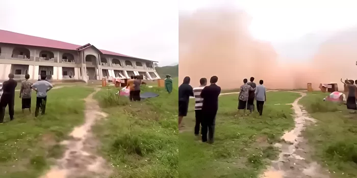 Gedung Pesantren di Aceh Ambruk Kena Banjir