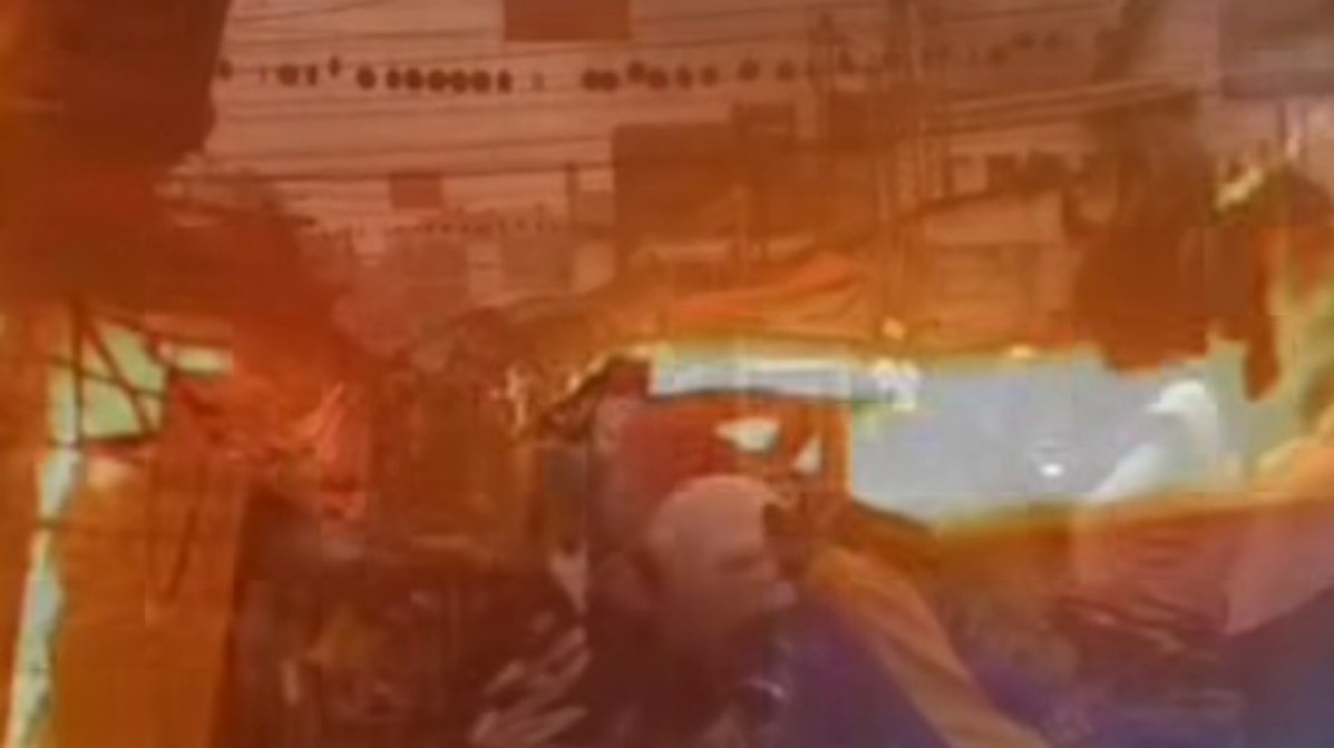 Kebakaran Pasar Anyar Bogor Sejumlah Kios Terbakar