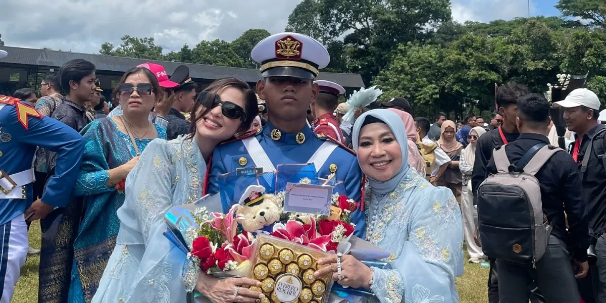 Viral Putra Dewi Persik Felice Gabriel Dilantik Jadi Taruna Akademi Militer