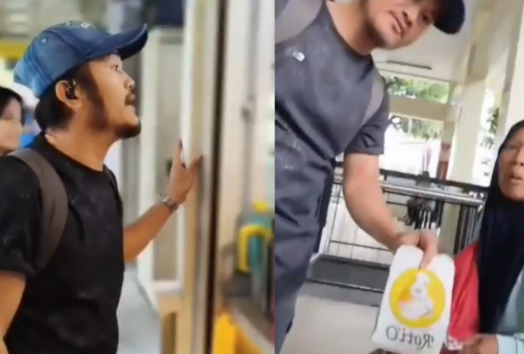 Viral Seorang Nenek Ditolak Beli Roti Pakai Uang Tunai